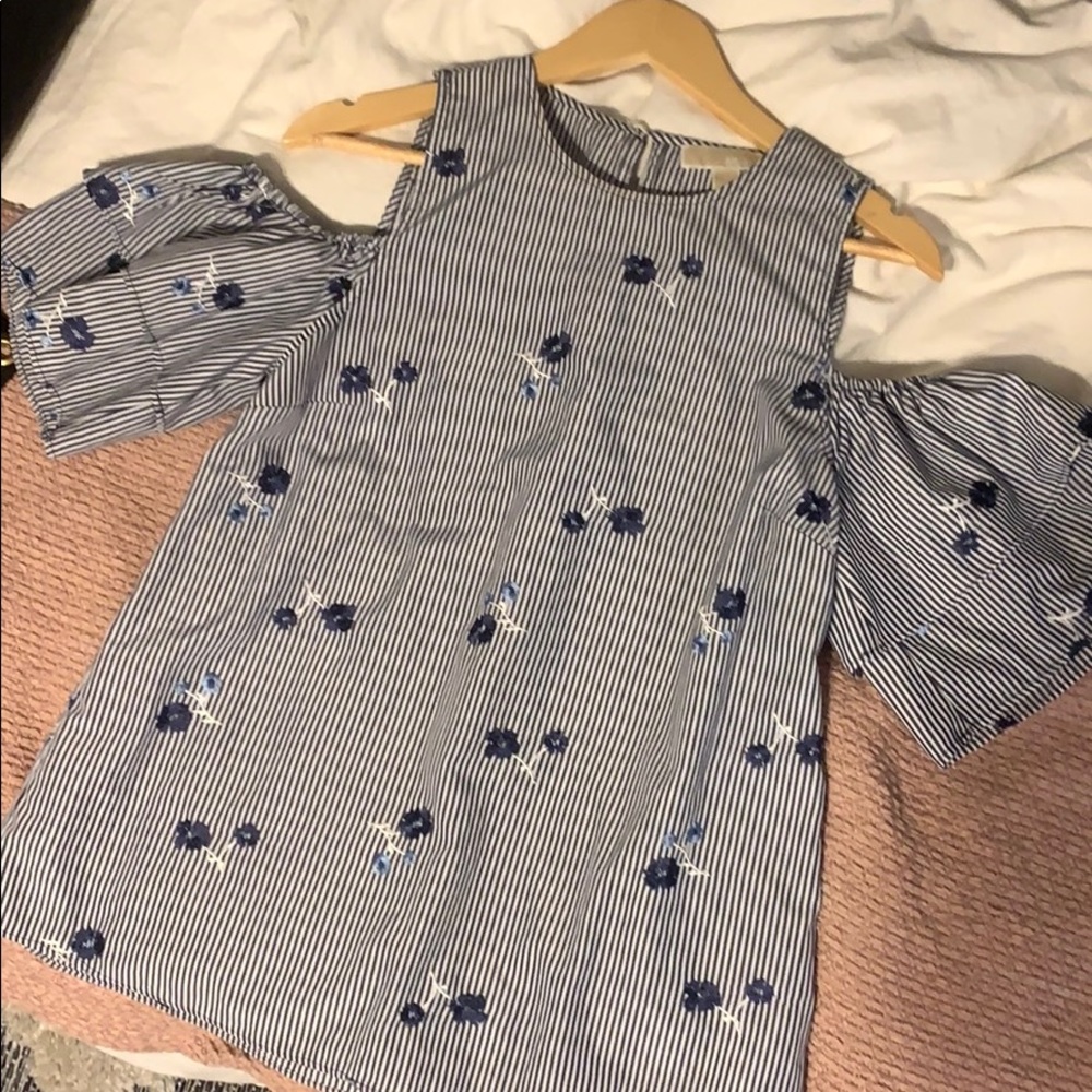 Micheal Kors Flower Blouse